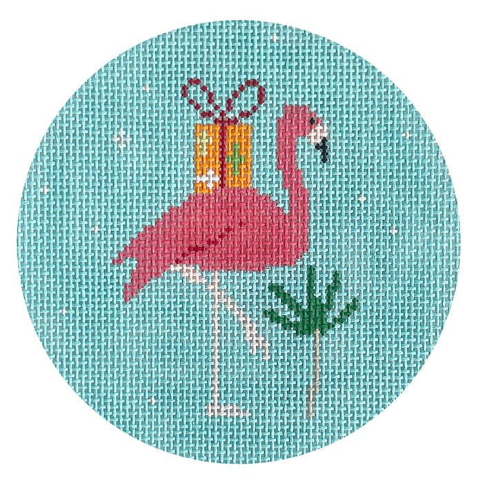 Flamingo Package Back Painted Canvas Pippin 