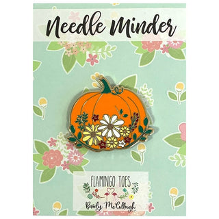 Floral Pumpkin Needleminder Accessories Flamingo Toes 
