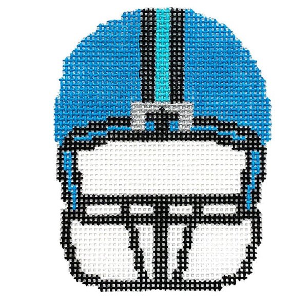 cross stitch football helmet Football Helmet Blue