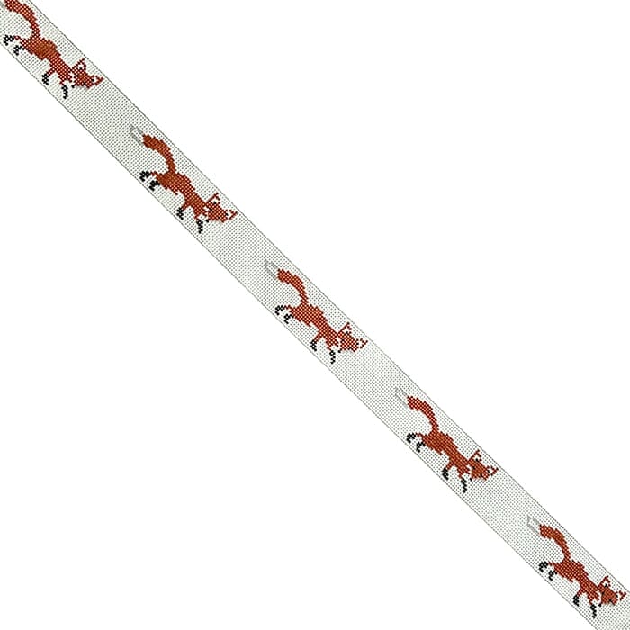 Fox Belt Painted Canvas Kristine Kingston 