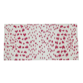 French Dots Insert   Pink Painted Canvas The Gingham Stitchery 
