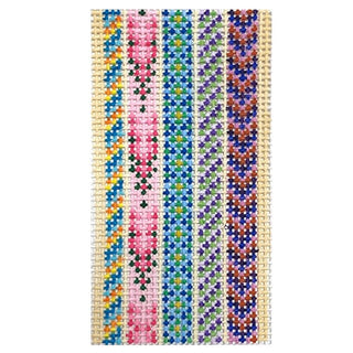 Friendship Bracelets Painted Canvas Alice & Blue 
