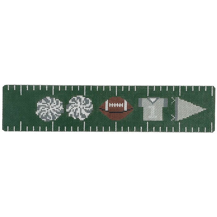 Game Day Bracelet Painted Canvas Rachel Donley 
