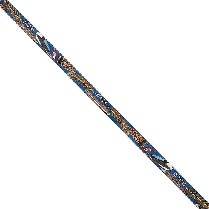 Game Feathers Belt Painted Canvas The Gingham Stitchery 
