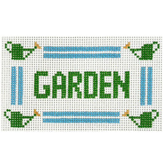 GARDEN Canvas Painted Canvas Goodpoint Needlepoint 