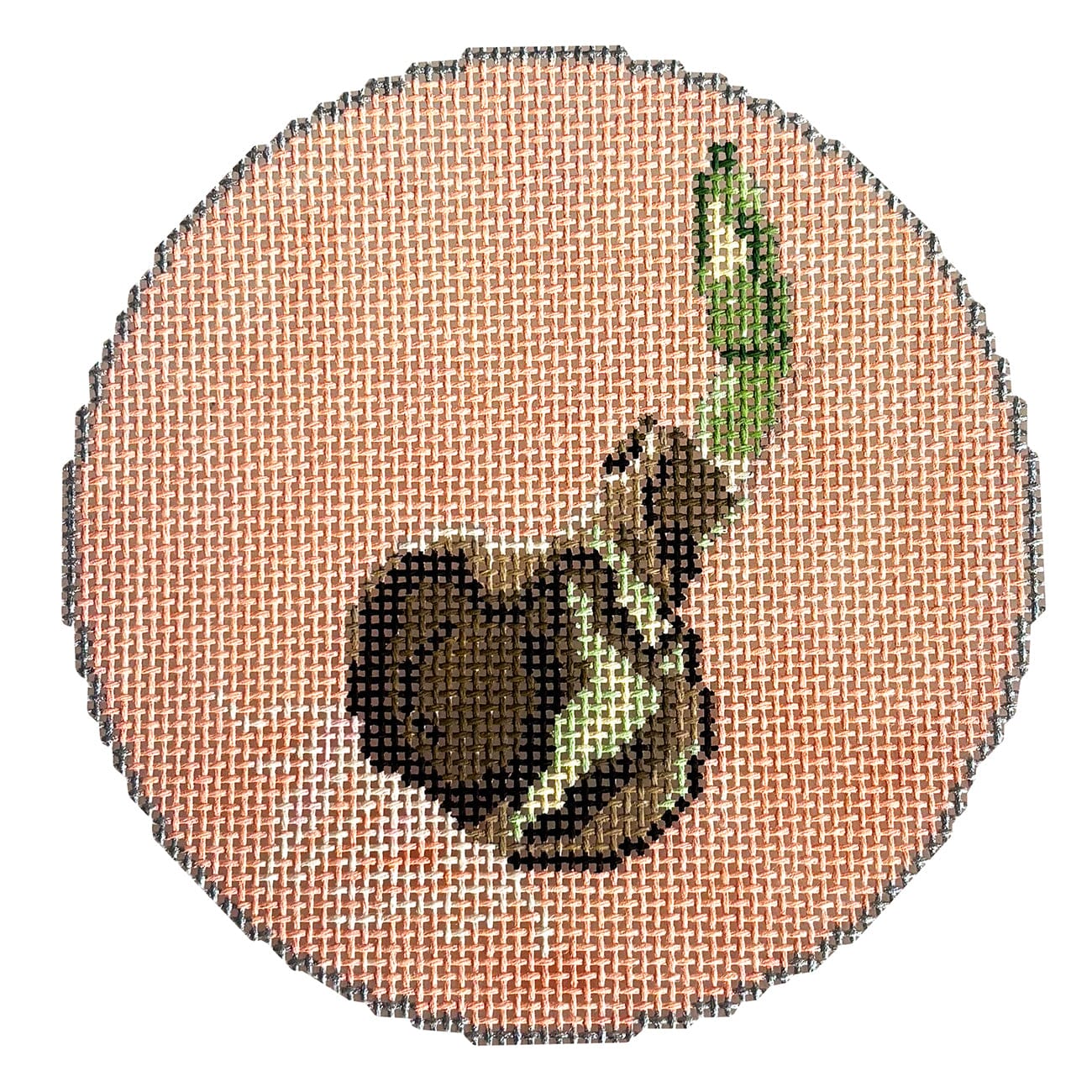 Garden Icons   Bulb Painted Canvas The Gingham Stitchery  - 1