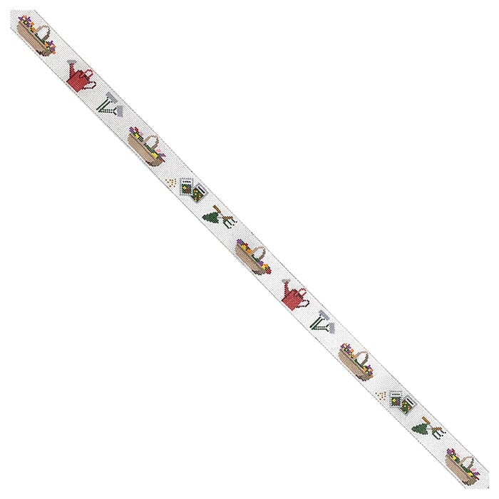 Gardener's Belt on 18 Painted Canvas Susan Roberts Needlepoint Designs Inc.  - 1