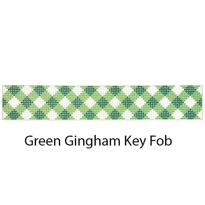 Gingham Key Fob Class   Raleigh, NC Class Needlepoint.Com  - 3