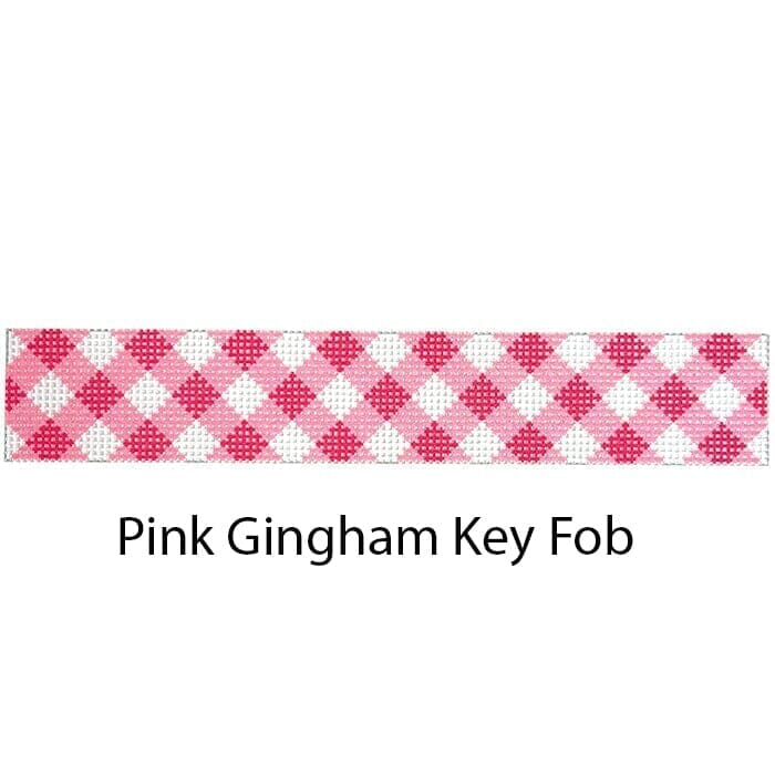 Gingham Key Fob Class   Raleigh, NC Class Needlepoint.Com  - 4