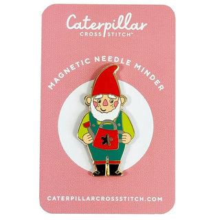 Gnome Enamel Needleminder Accessories Caterpillar Cross 
