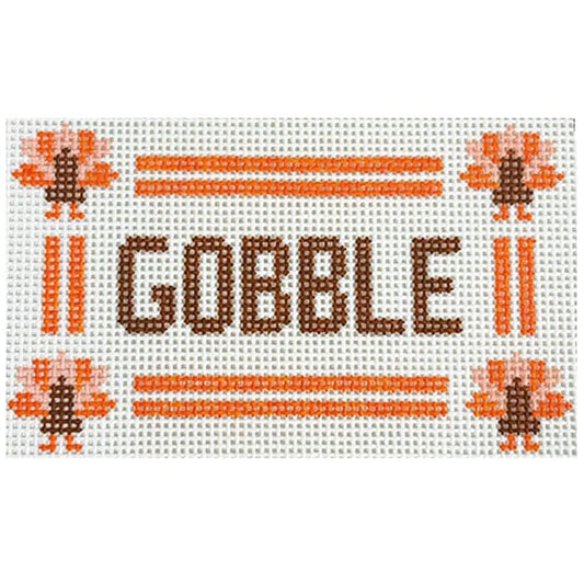 GOBBLE Canvas Painted Canvas Goodpoint Needlepoint 