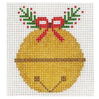 Gold Jingle Bell Painted Canvas Coco Frank Studio 
