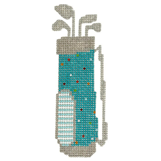 Golf Bag Dots Painted Canvas Pippin 