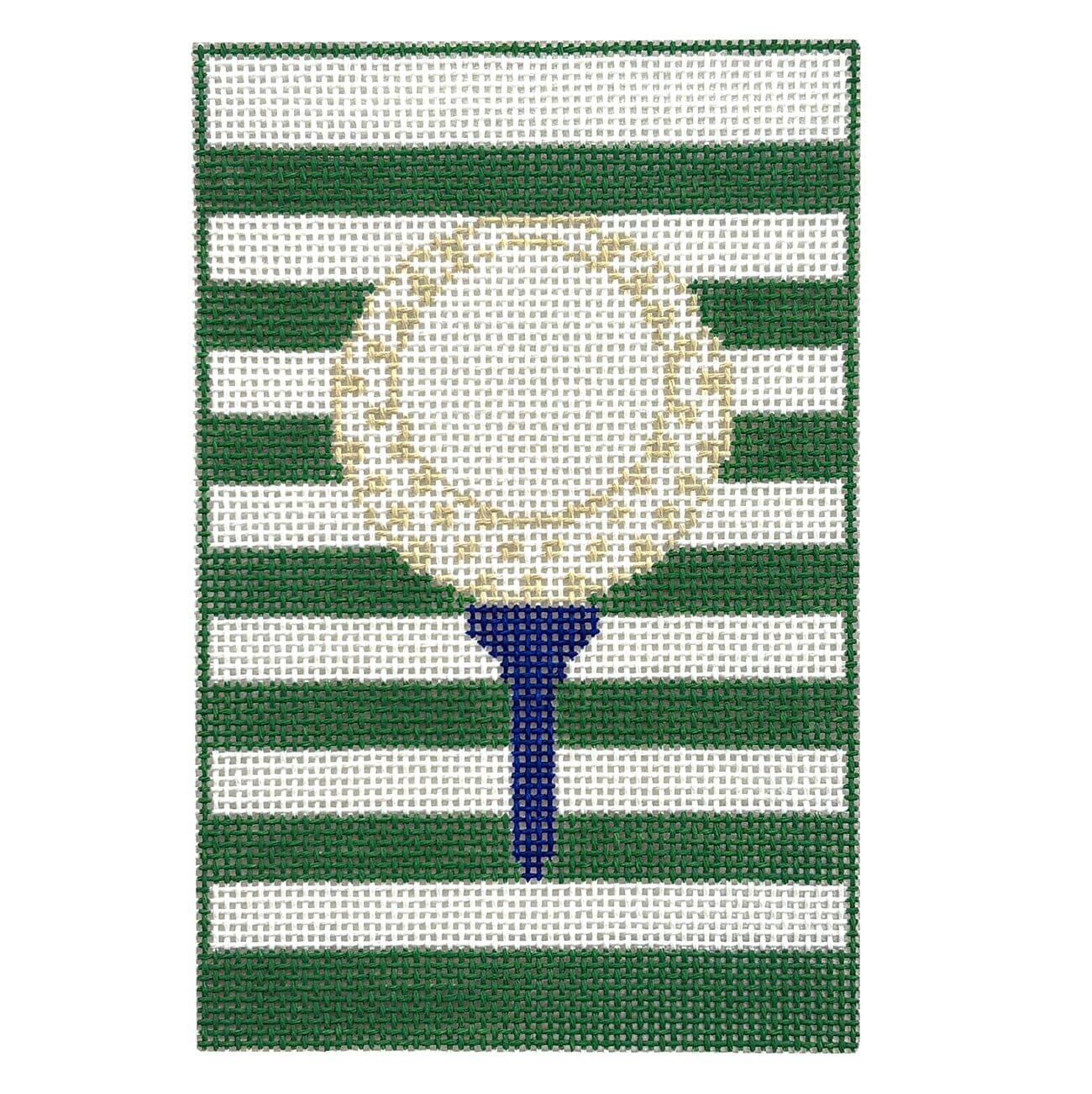 Golf Ball Book Insert Painted Canvas Rachel Donley  - 1