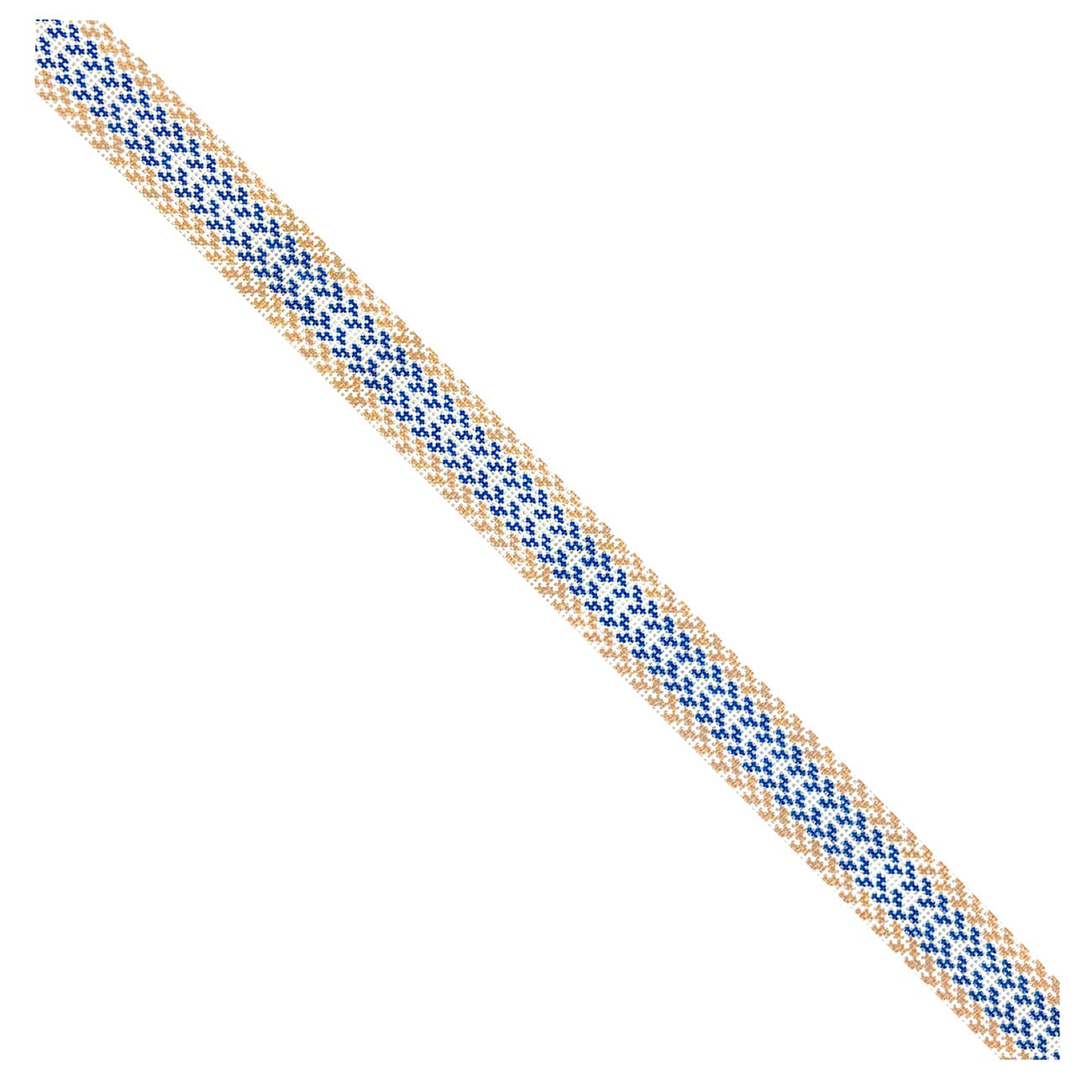 Graham Woven Belt   Blue Painted Canvas Little Stitches Needleworks  - 1