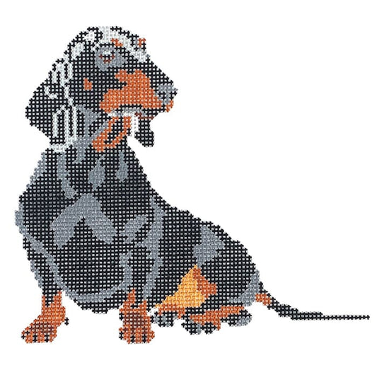 Gretal the Dachshund Printed Canvas PIP & Roo 