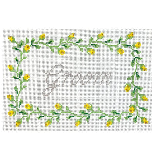 Groom Sign   Wedding Collection Painted Canvas Le Point Studio 
