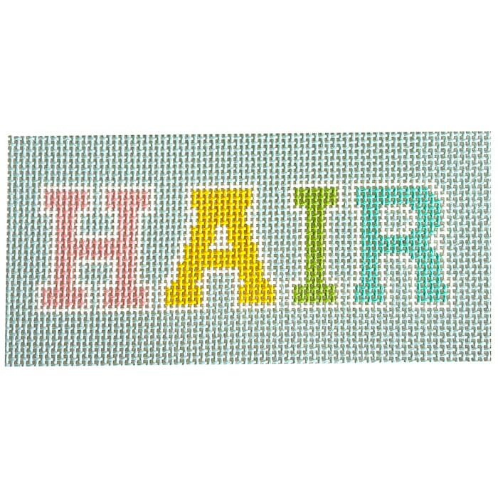 HAIR 3x6 Painted Canvas Rachel Barri Designs 
