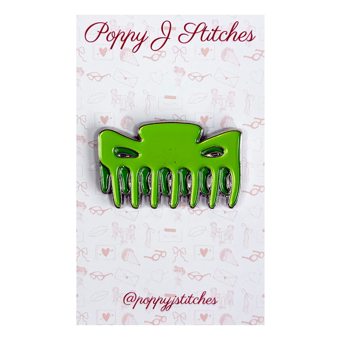 Hair Clip Needleminder Accessories Poppy J Stitches  - 1