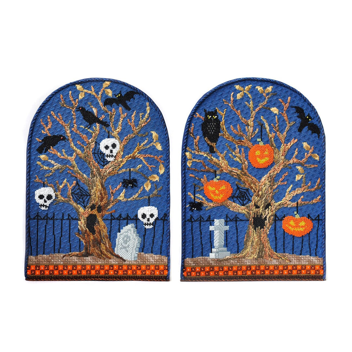 Halloween Series   Spooky Trees Bundle Painted Canvas Kirk & Bradley  - 1