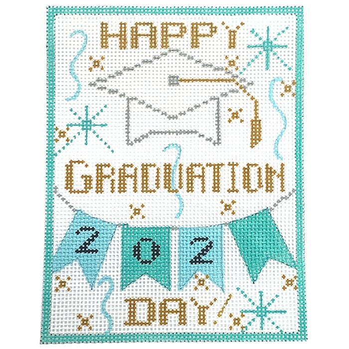 Happy Graduation 202X Painted Canvas Danji Designs  - 1