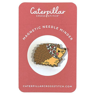 Hedgehog Enamel Needleminder Accessories Caterpillar Cross 
