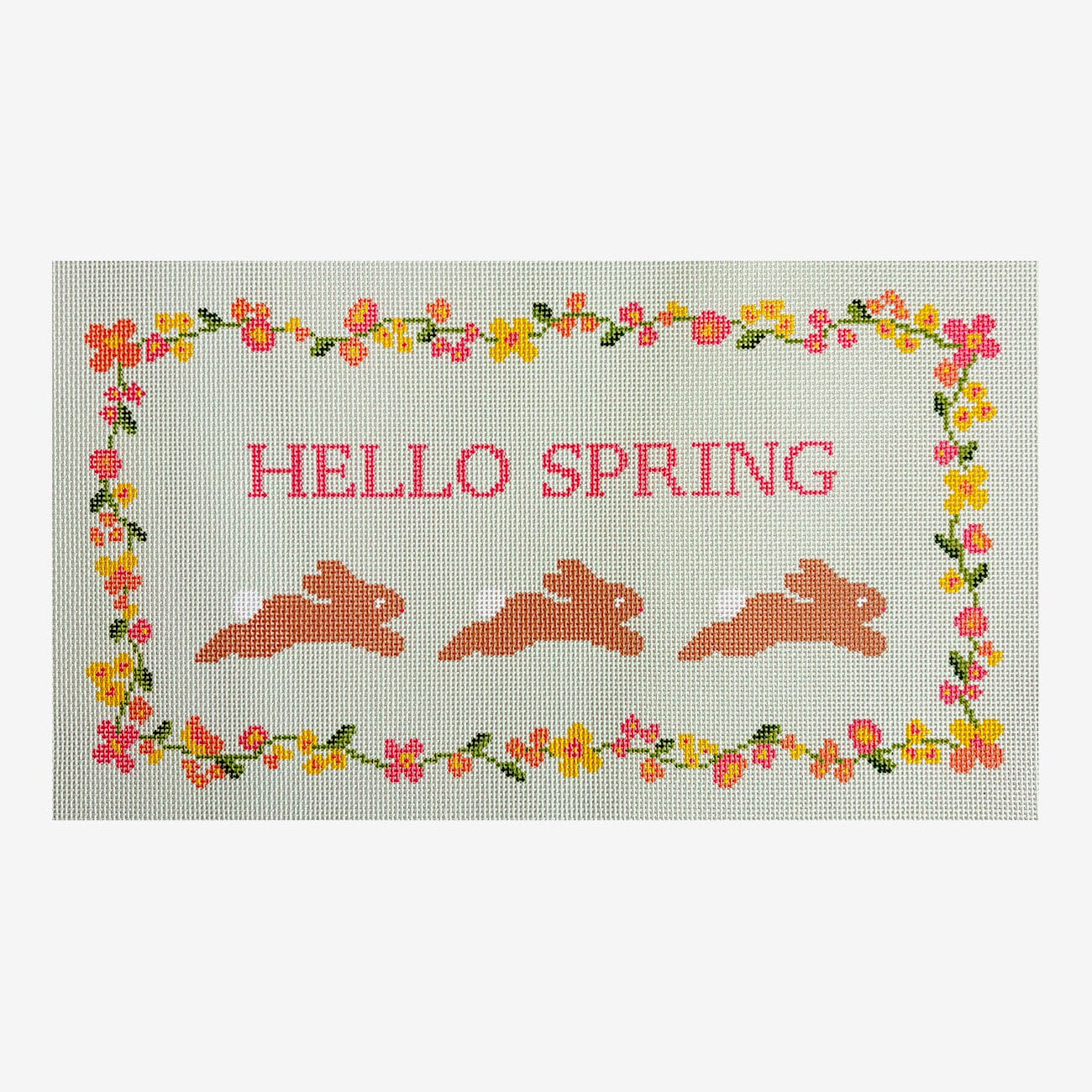 Hello Spring Painted Canvas KCN Designers  - 1