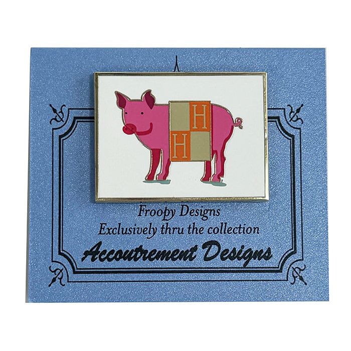 Hermes the Pig Needlemimder Accessories All About Stitching/The Collection Design 