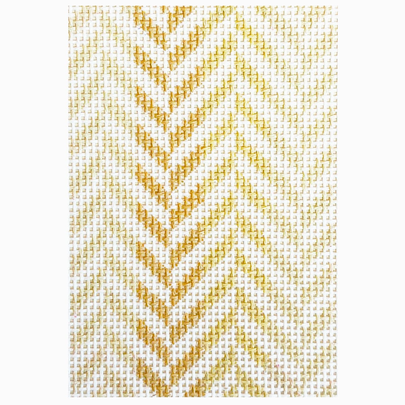 Herringbone Passport   Neutral Insert Painted Canvas Initial K Studio  - 1