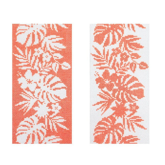 Hibiscus Eyeglass Case Printed Canvas Kirk & Bradley 