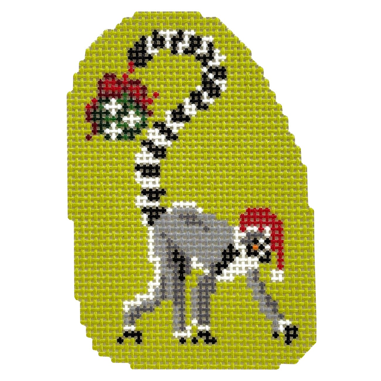 Holiday Lemur Printed Canvas KCN Designers  - 1