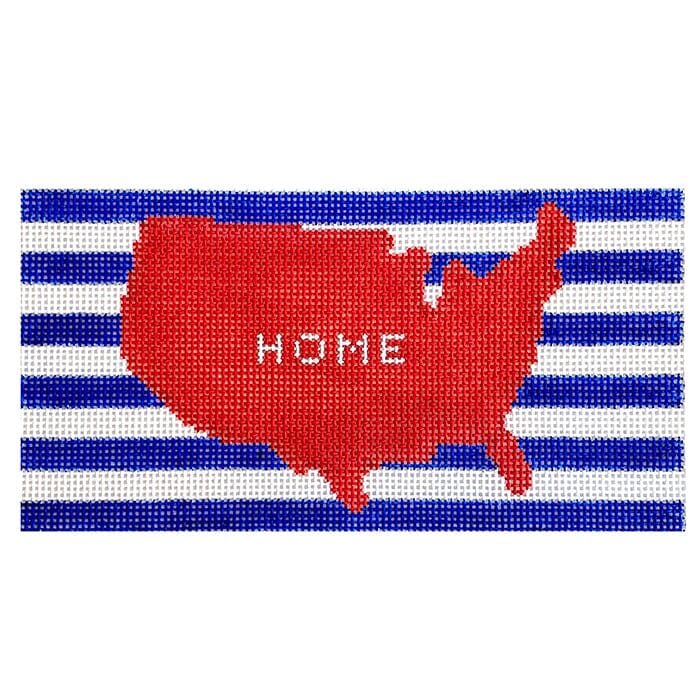 Home Painted Canvas Vallerie Needlepoint Gallery  - 1