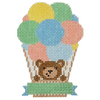 Hot Air Balloon Bear Painted Canvas Coco Frank Studio 
