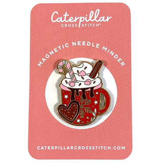 Hot Chocolate Enamel Needleminder Accessories Caterpillar Cross 
