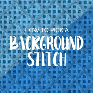 How to Pick A Background Stitch Online Technique Class Part 1 Online Classes Needlepoint.Com 
