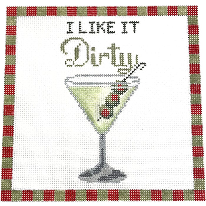I Like it Dirty Painted Canvas Gayla Elliott 
