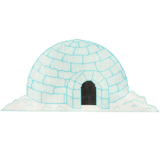 Igloo Painted Canvas KCN Designers 
