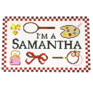 I'm a Samantha Printed Canvas Francis Abel Studio 
