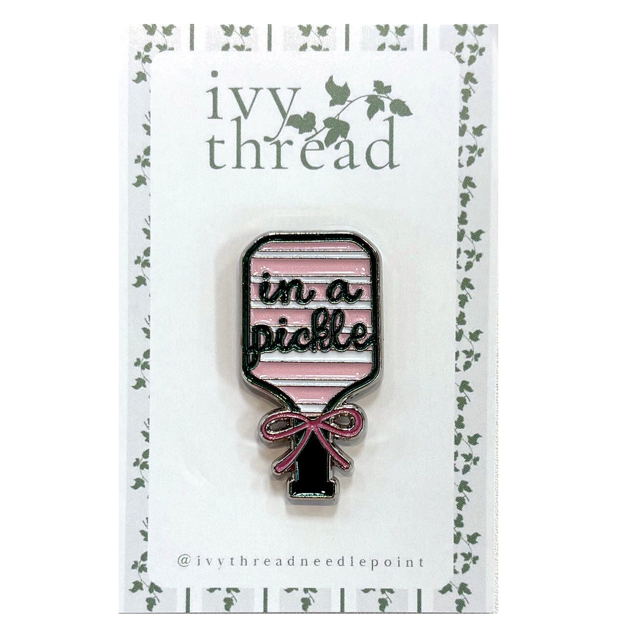 In A Pickle Needleminder Accessories Ivy Thread Needlepoint  - 1