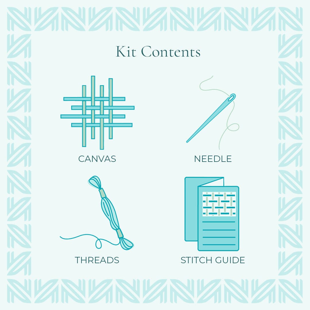 Simple Snowman Kit | Needlepoint.Com