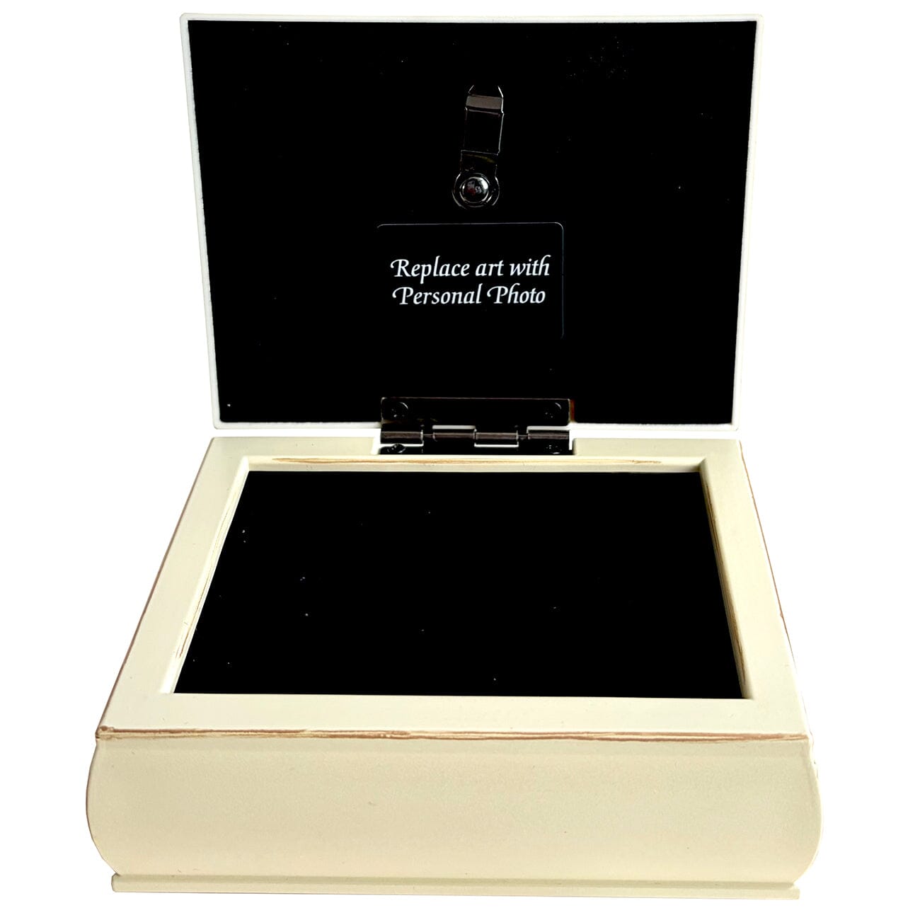 Ivory Rectangle Treasure Box Accessories Yarn Tree  - 2