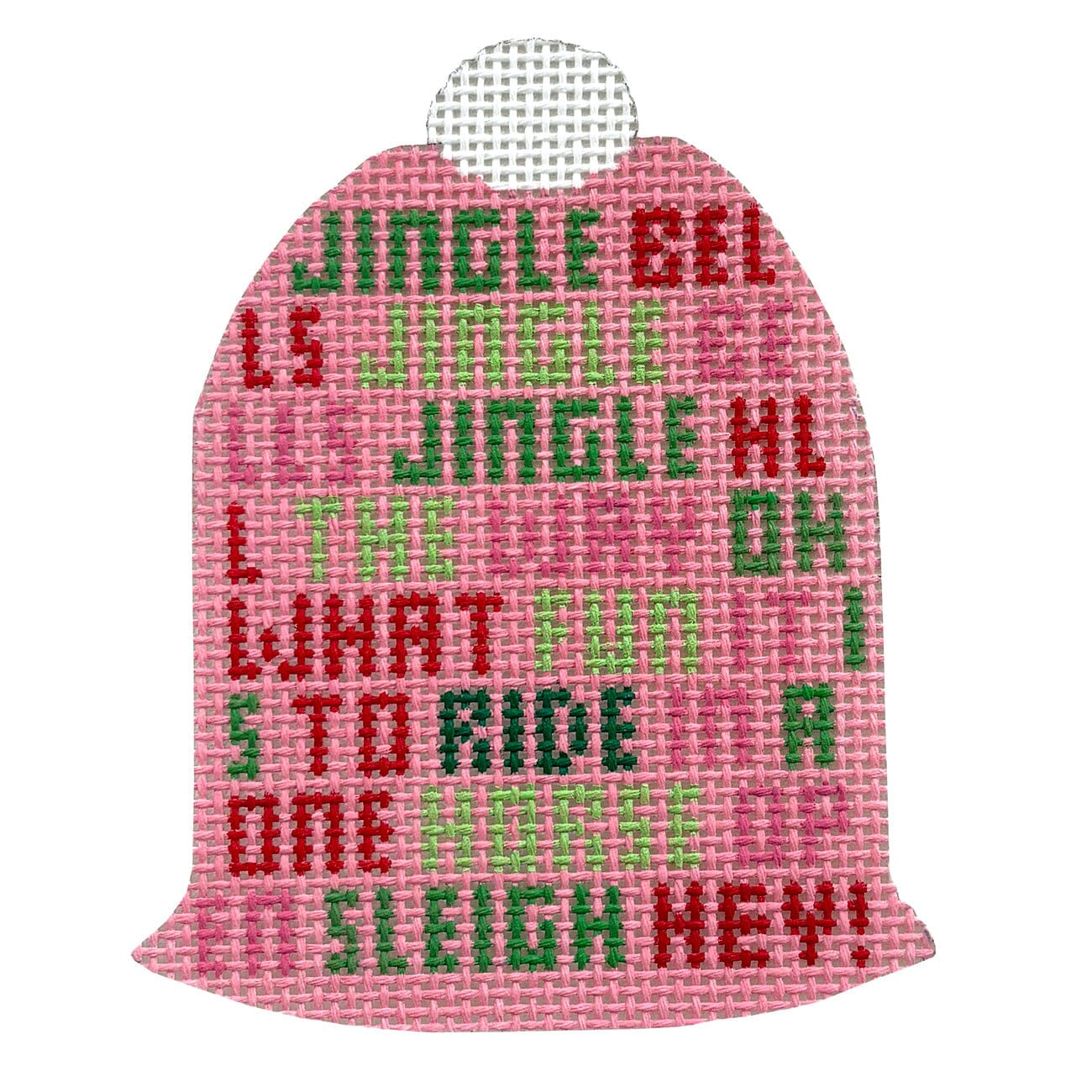 Jingle Bell Bell Painted Canvas KCN Designers  - 1