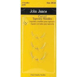 John James Curved Tapestry Needles Accessories Fleur de Paris 
