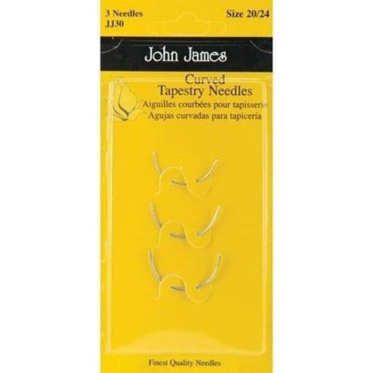 John James Curved Tapestry Needles Accessories Fleur de Paris 