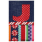 Jolly Stripe Alphabet Letter Printed Canvas Two Sisters Needlepoint J 