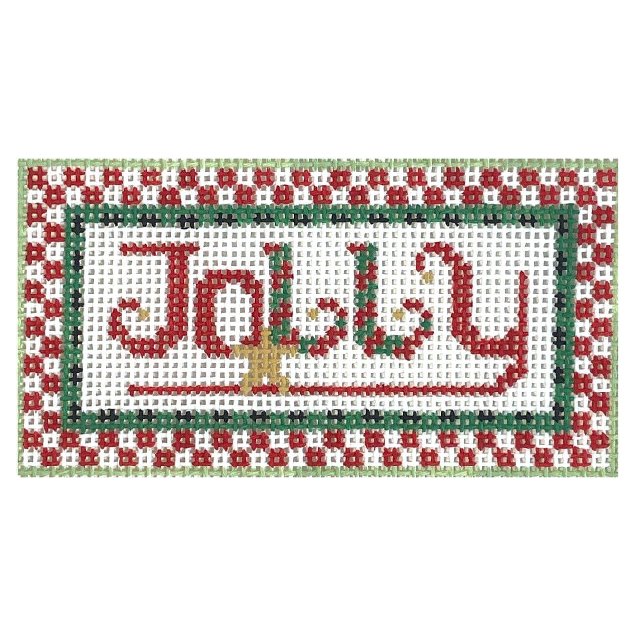 Jolly   Tiny Inspirations Painted Canvas Kathy Schenkel Designs 
