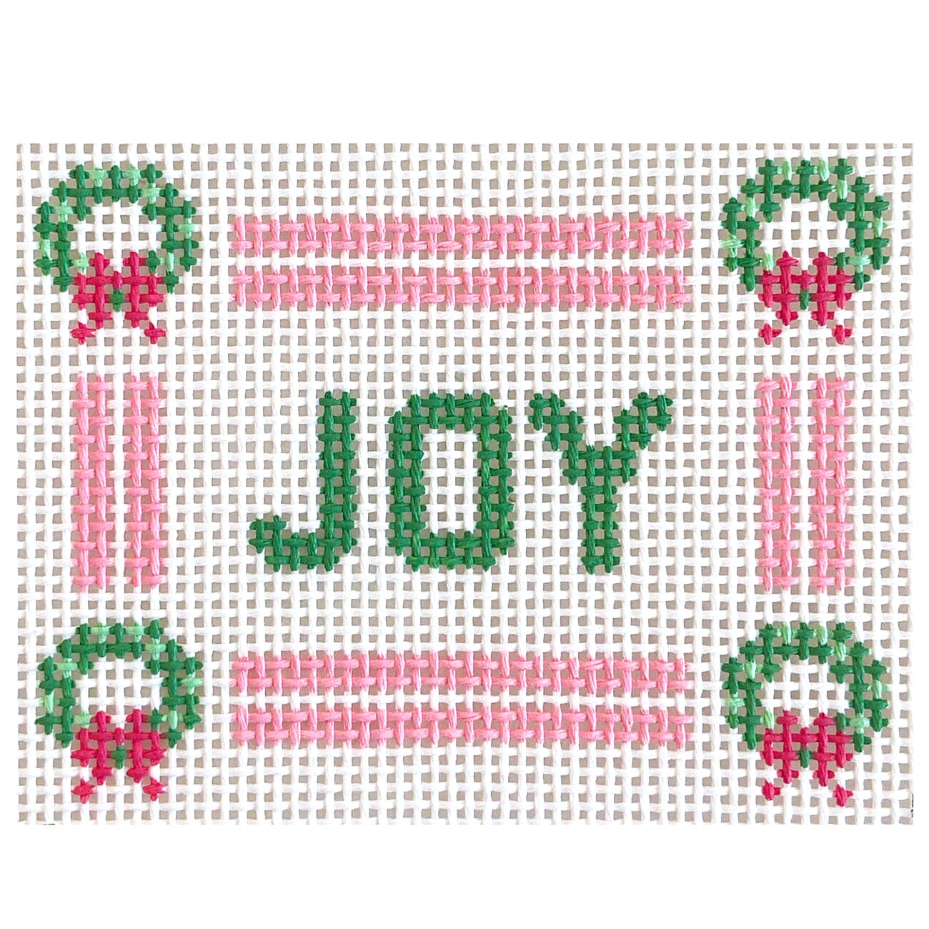JOY Canvas Painted Canvas Goodpoint Needlepoint  - 1