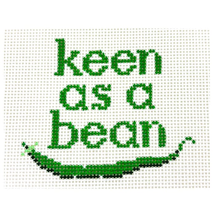 Keen as a Bean Printed Canvas Francis Abel Studio 
