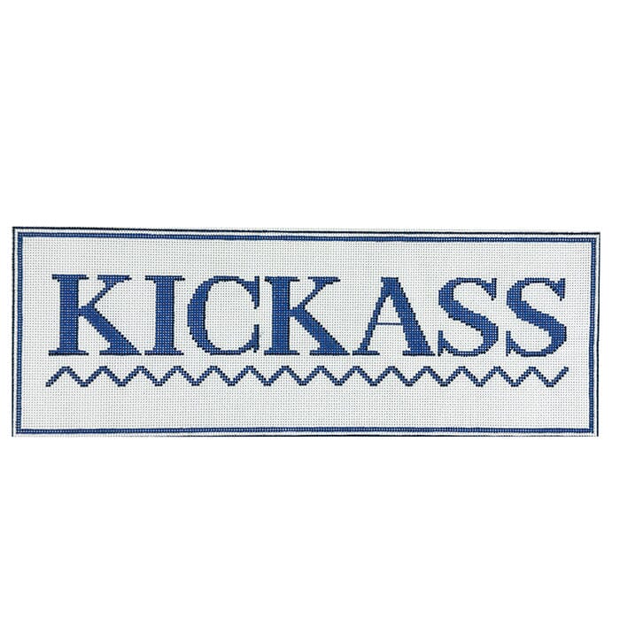 Kickass Painted Canvas Ann Kaye Studio 
