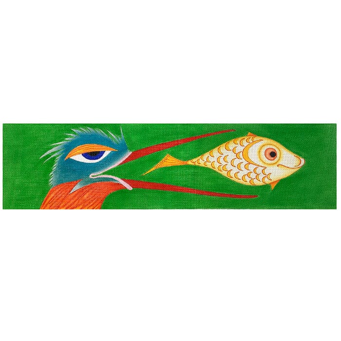 King Fisher Painted Canvas Zecca  - 1
